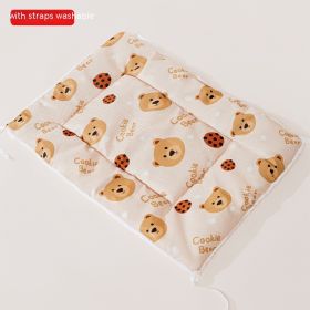 Dog Breathable Pet Mat Supplies (Option: Brown Bear-M)